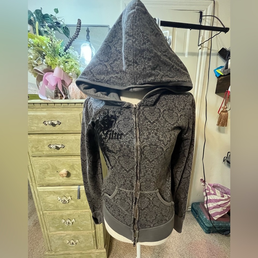 Filter zipper hoodie